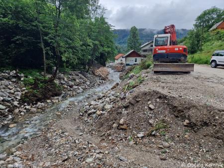 Sanacijska obnova vodotokov in hudournikov po poplavah (5)